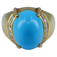 Cellino Turquoise Diamond Ring