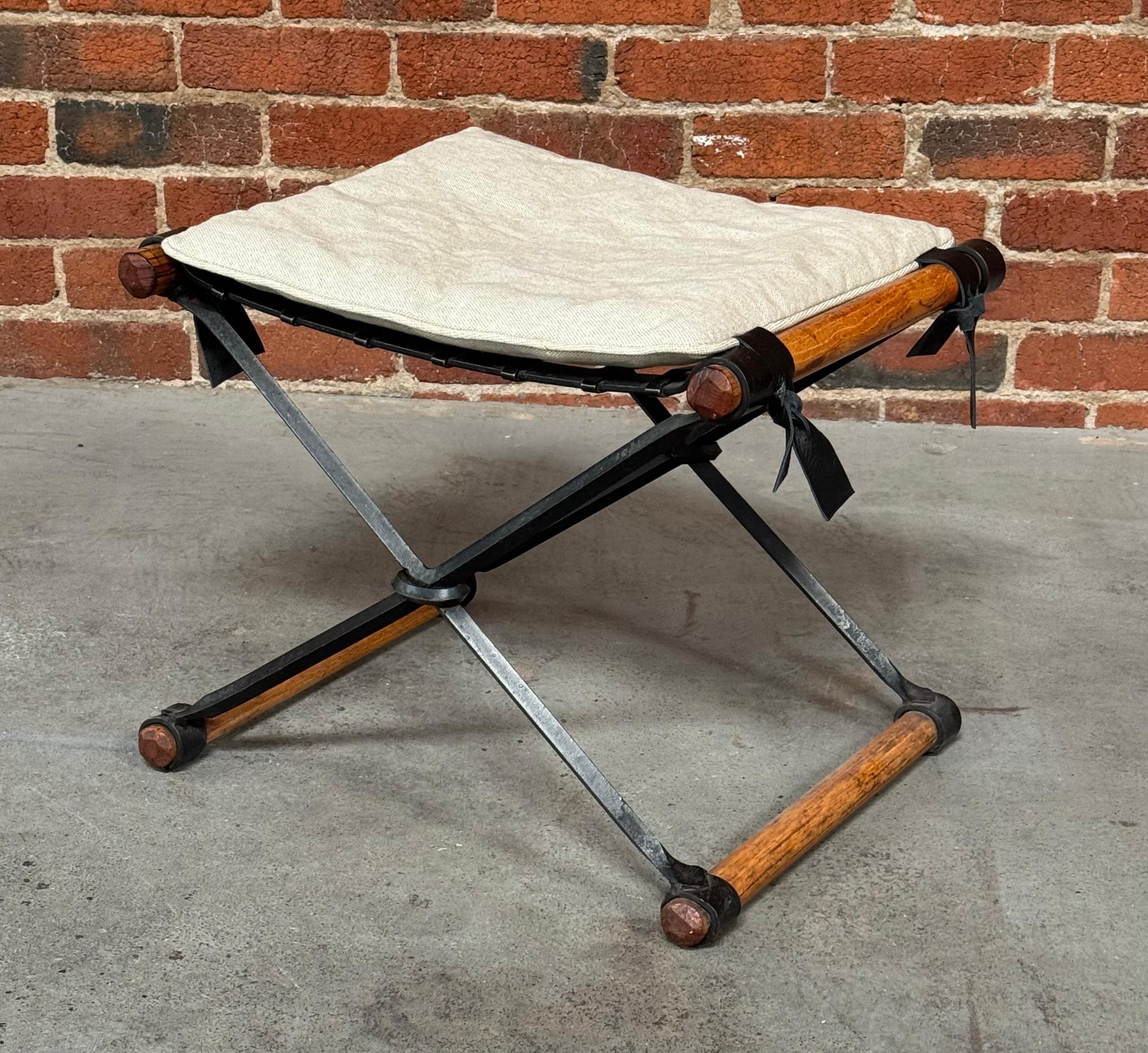 American Celo Baldon X Base Stool / Ottoman For Sale
