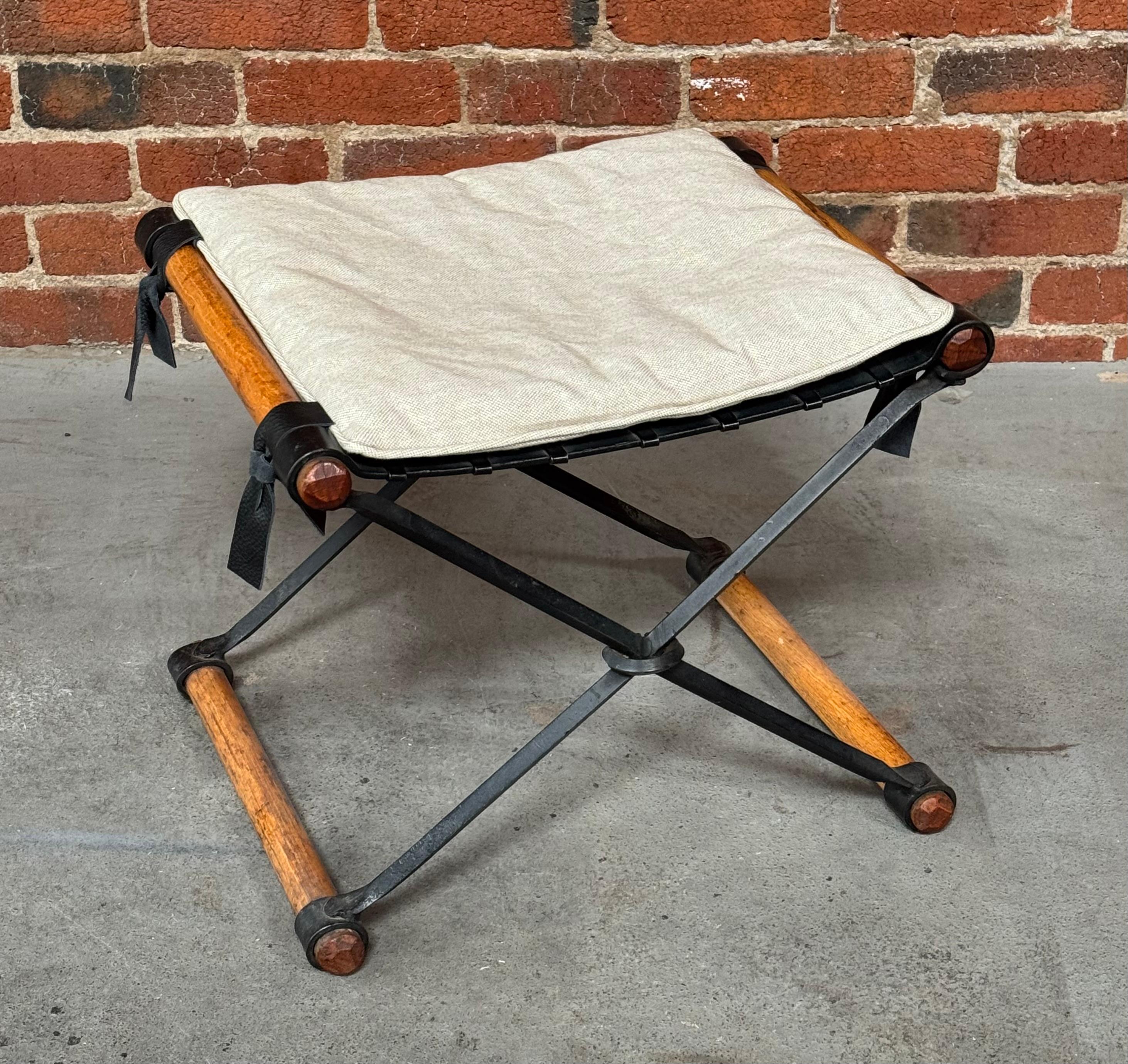 Celo Baldon X Base Stool / Ottoman In Good Condition For Sale In Oakland, CA
