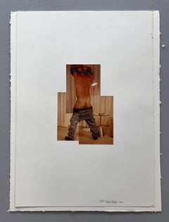 Bill (bourse des anciens combattants). Extrait de la série Guerreros. Photomontage
