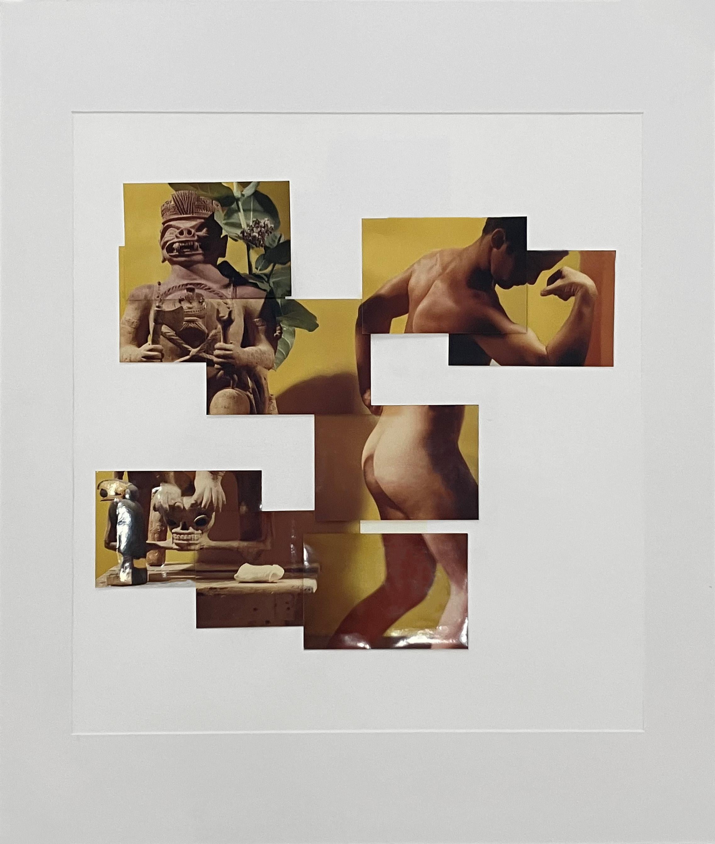 Nude Photograph di Celso José Castro Daza - Senza titolo Dalla serie Buscando Papá. Collage di foto di nudo