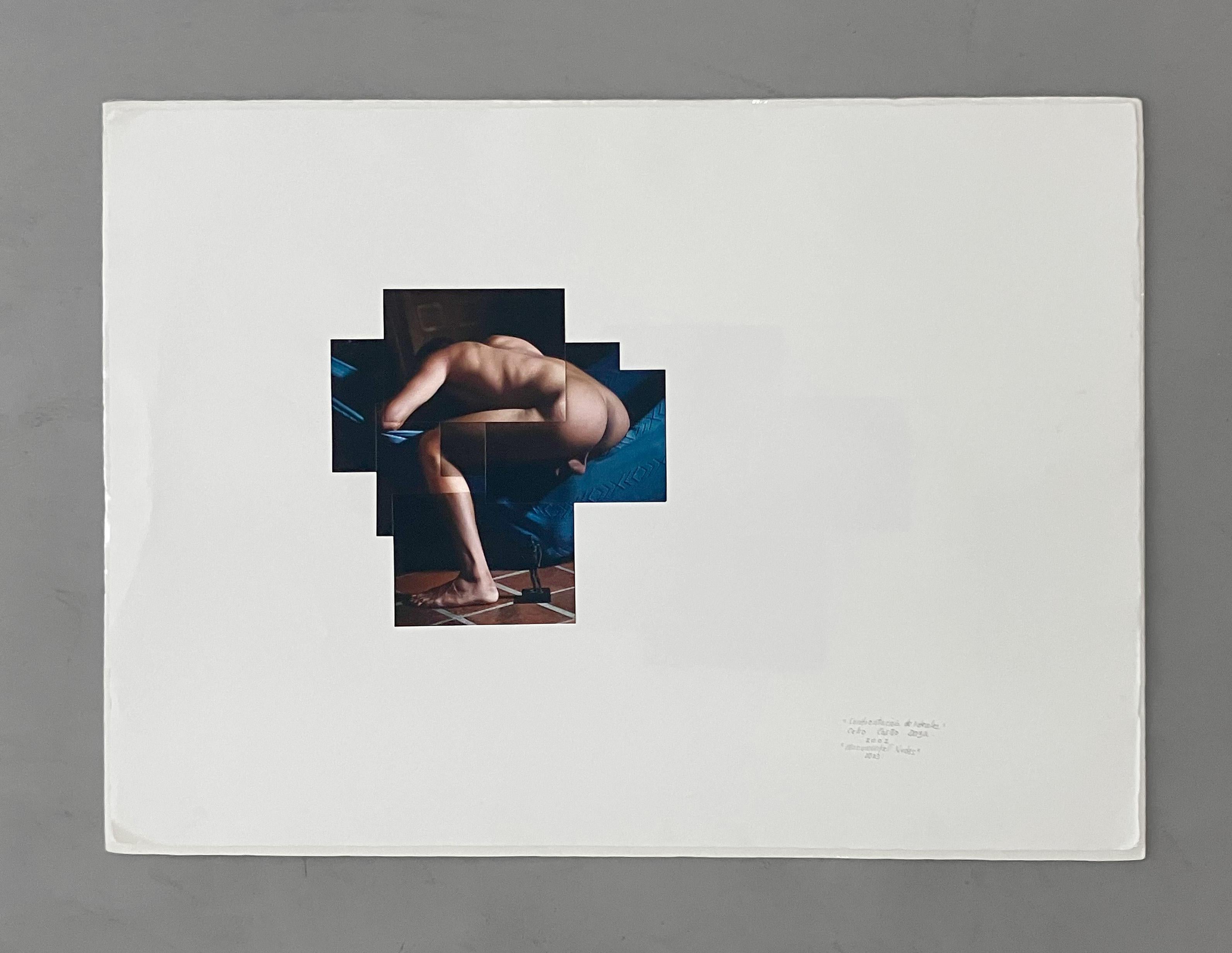 Konfrontation der Ideale. Aus der Serie Guerreros. Fotocollage (Zeitgenössisch), Photograph, von Celso José Castro Daza