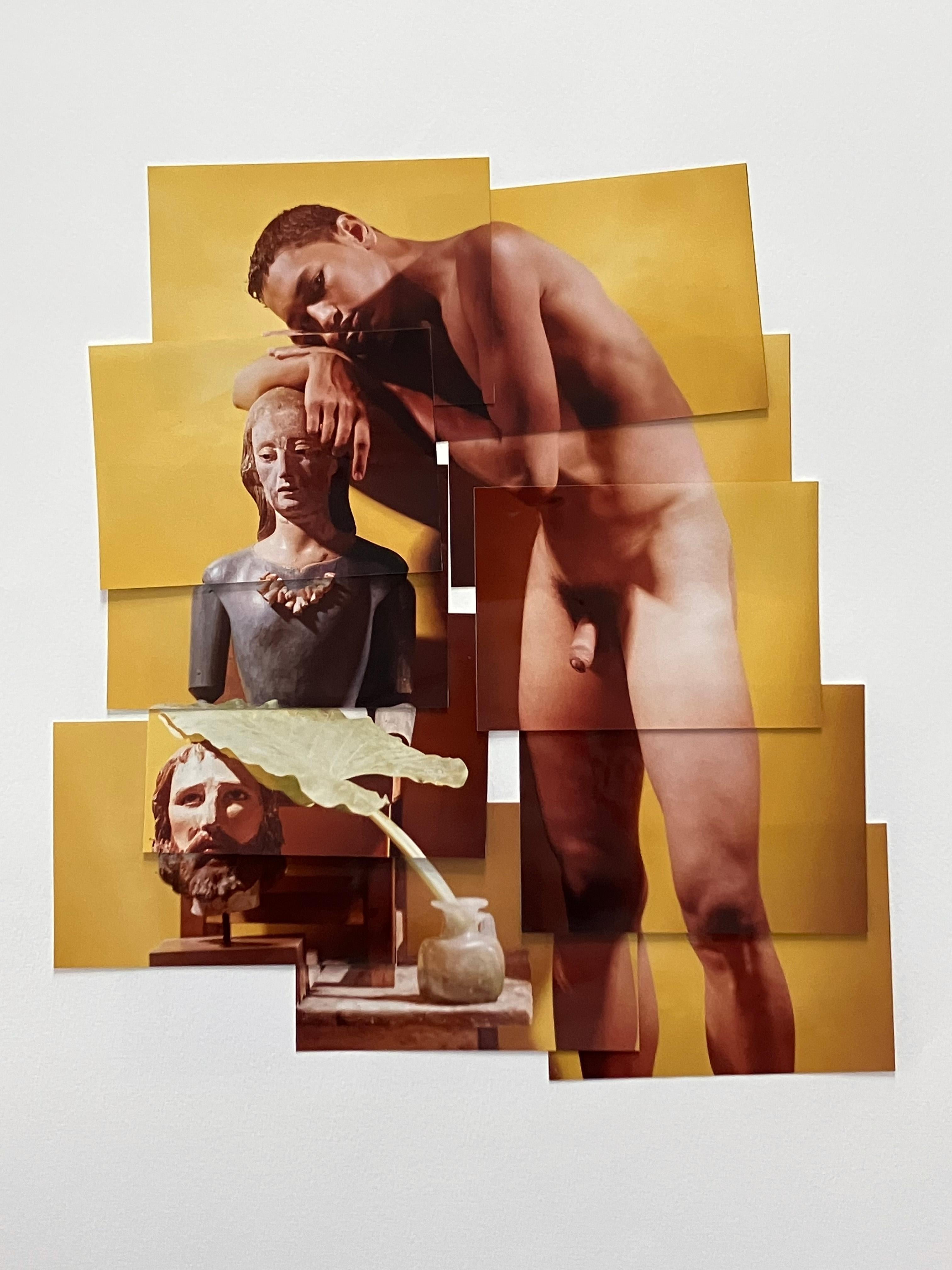 Delirio. Tiré de la série Buscando Mamá. Collage de photos - Photograph de Celso José Castro Daza