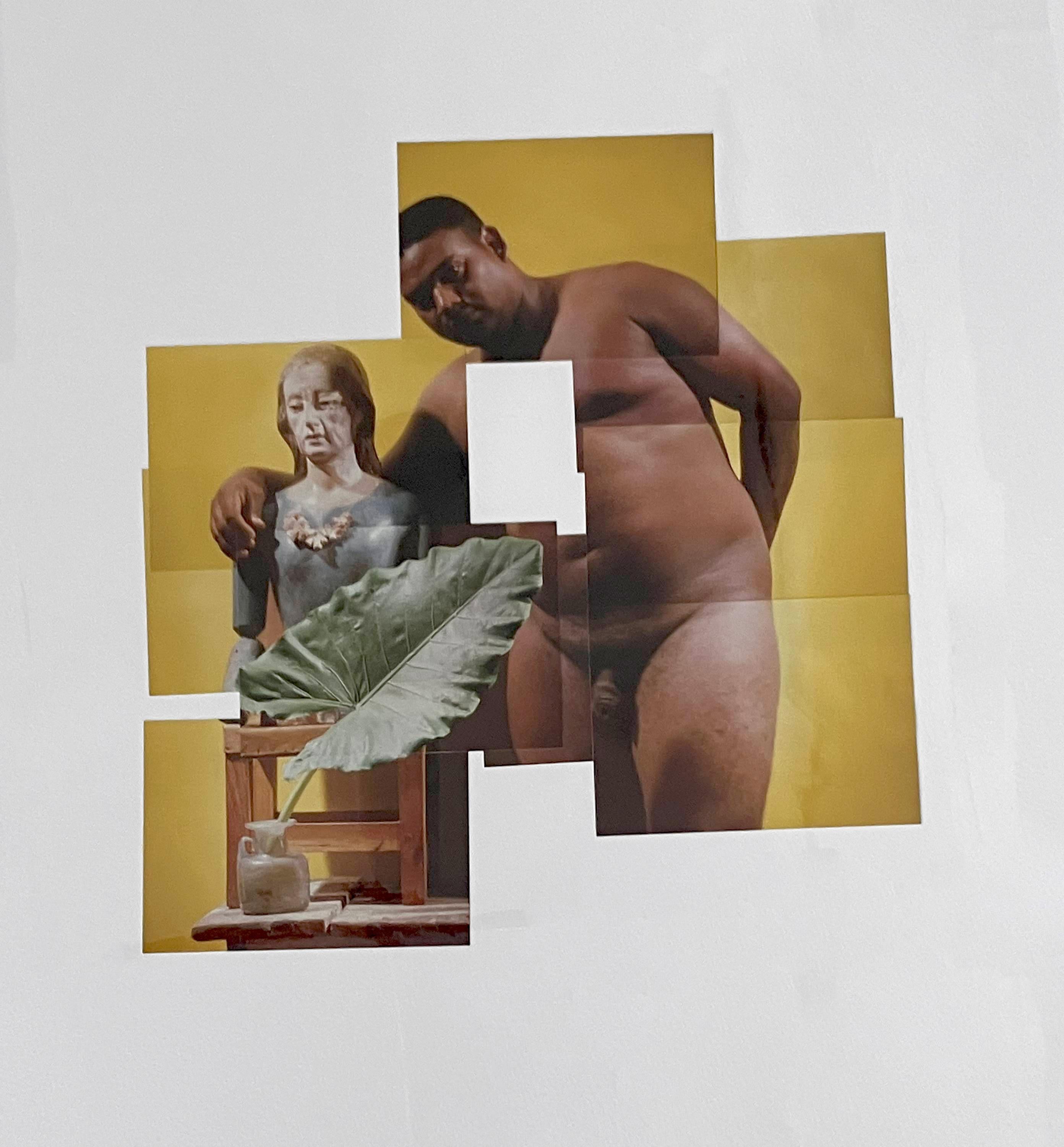 Díptico Jhonny. De la serie Buscando una madre. Fotomontaje en venta 1