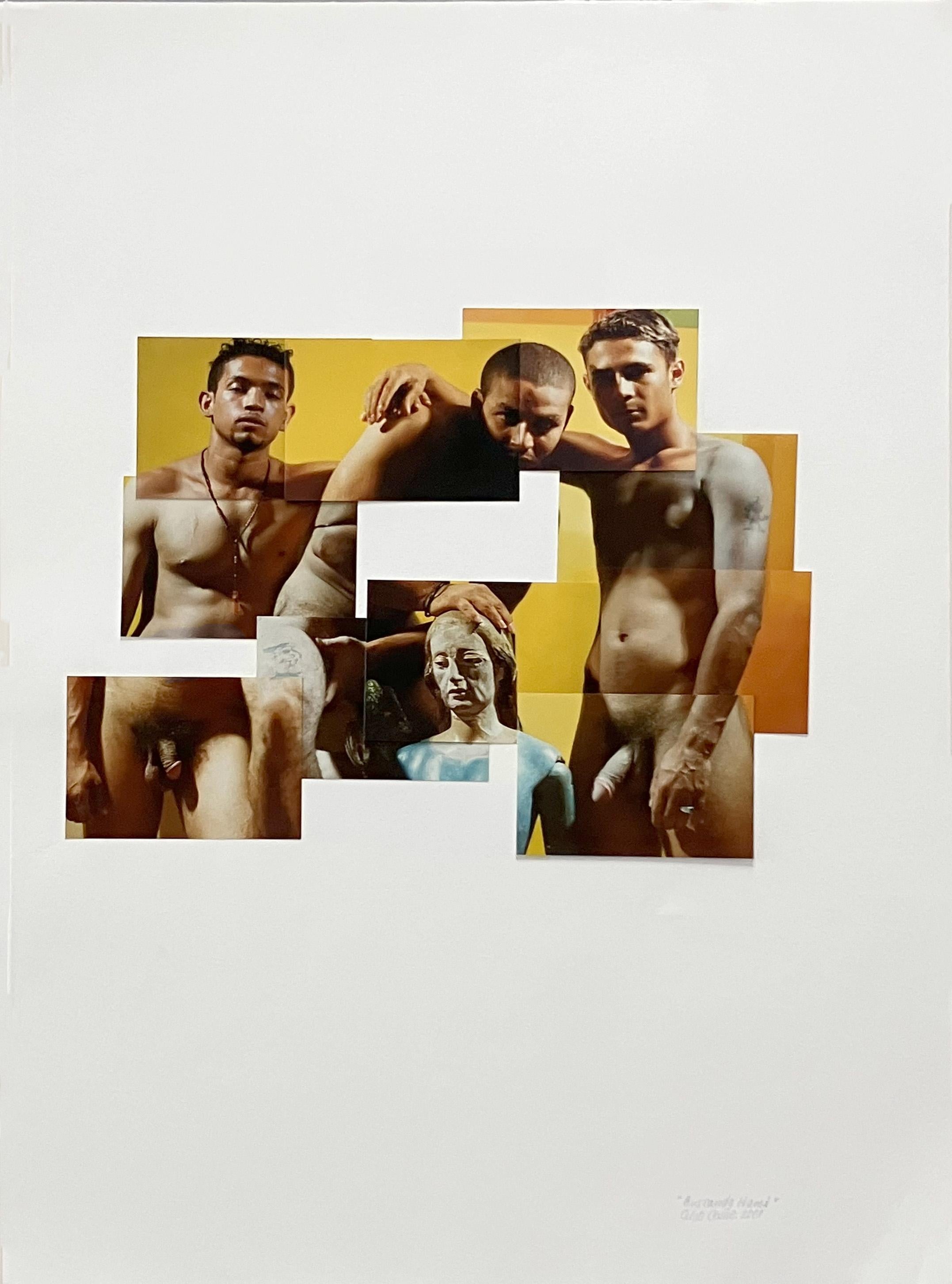 Diptychon ohne Titel IV und V. Aus der Serie Searching a Mother. Fotomontage – Photograph von Celso José Castro Daza