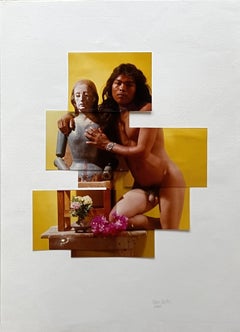 Diptych Untitled IX and Untitled X. From Searching a Mother Series. Photomontage