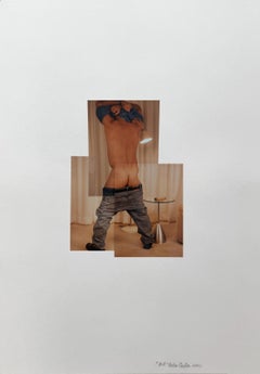 El chino and Bill Diptych. From the Series Guerreros. Photomontage