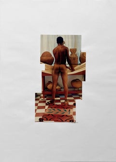 Fabian. De la série Fantaisie précolombienne. Photomontage