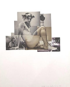 "Faiber" from The Identidad series, Nude Photo Collage, Mixed series