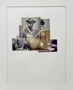 Faiber Oct 10 Diptych. From The series Guerreros. Photomontage