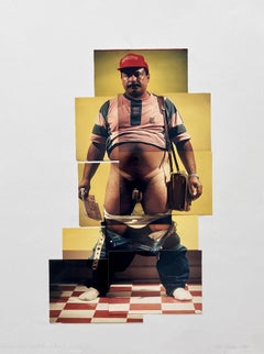 Francisco Castilla, Lotero Extrait de la série Guerreros. Collage de photos
