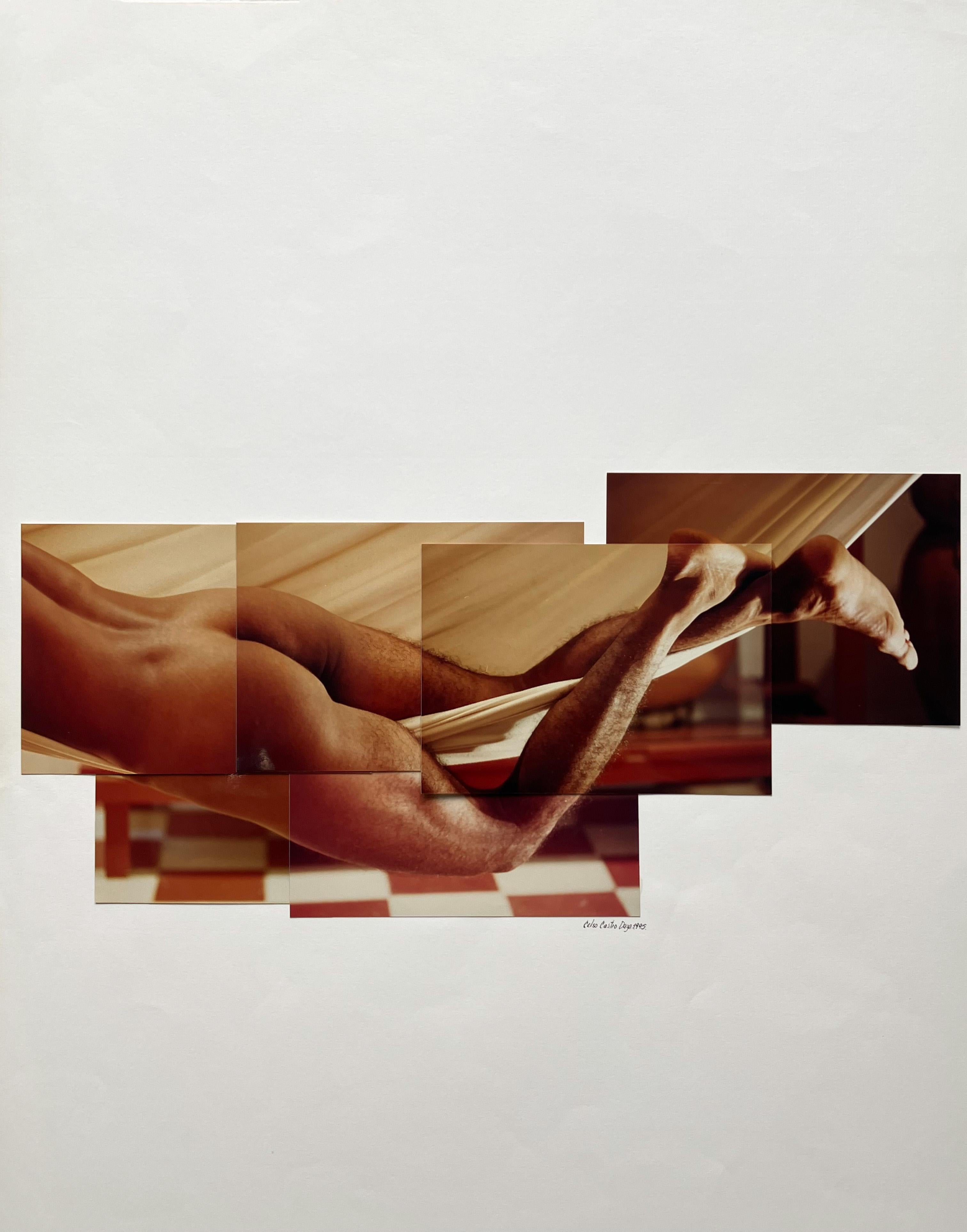 Satz von 2 Collagen, 1995 von Celso José Castro Daza
Einzigartige Fotocollagen
Gesamtblattgröße: 27,5 Zoll. H x 39 in. W
Einzelblatt Größe: 27,5 Zoll. H x 19,5 in. W
Ungerahmt
Signiert, betitelt und datiert vom Künstler

Diese einzigartigen