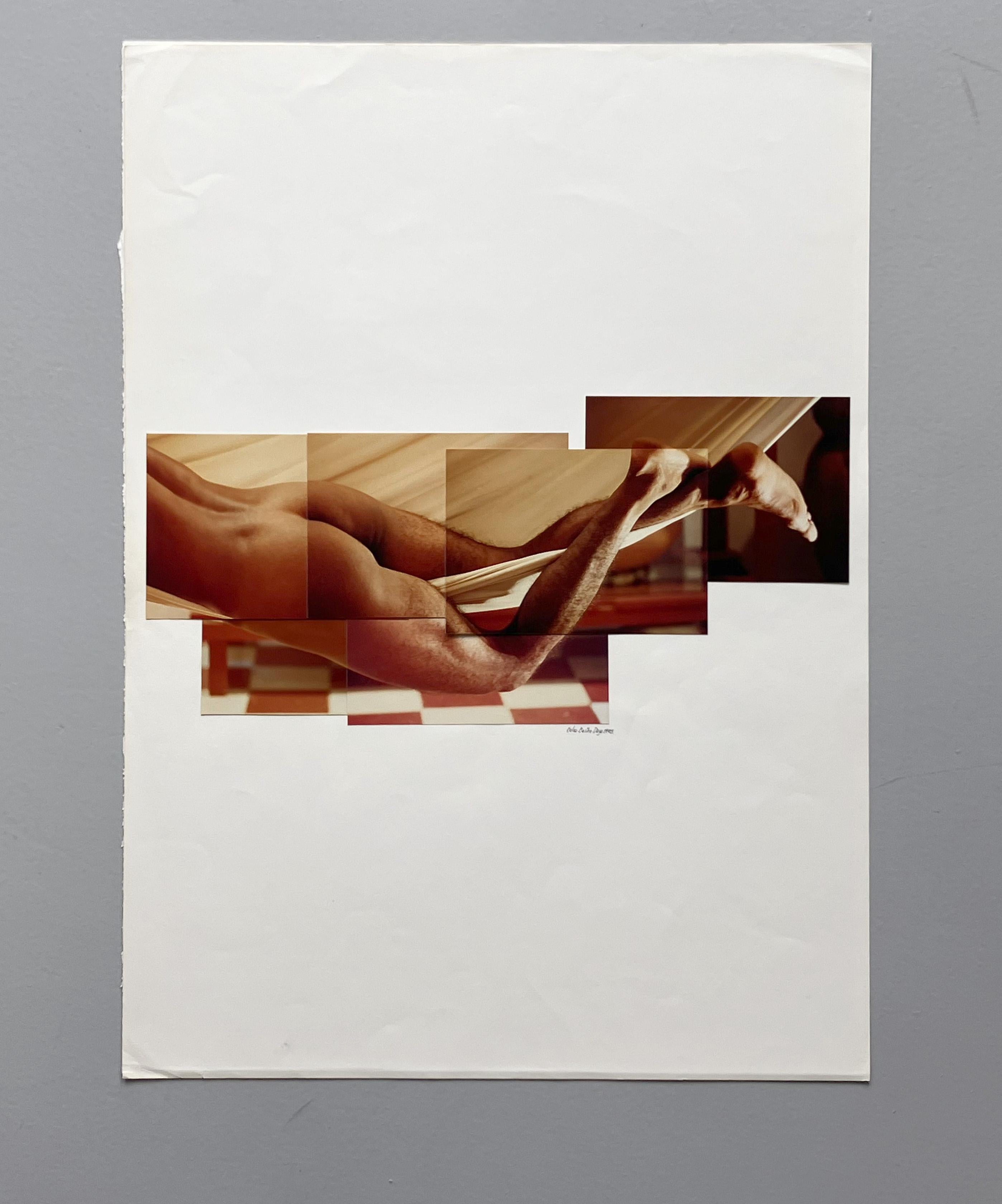 Jhonny Diptychon. Aus der Serie Guerreros. Fotocollage im Angebot 2