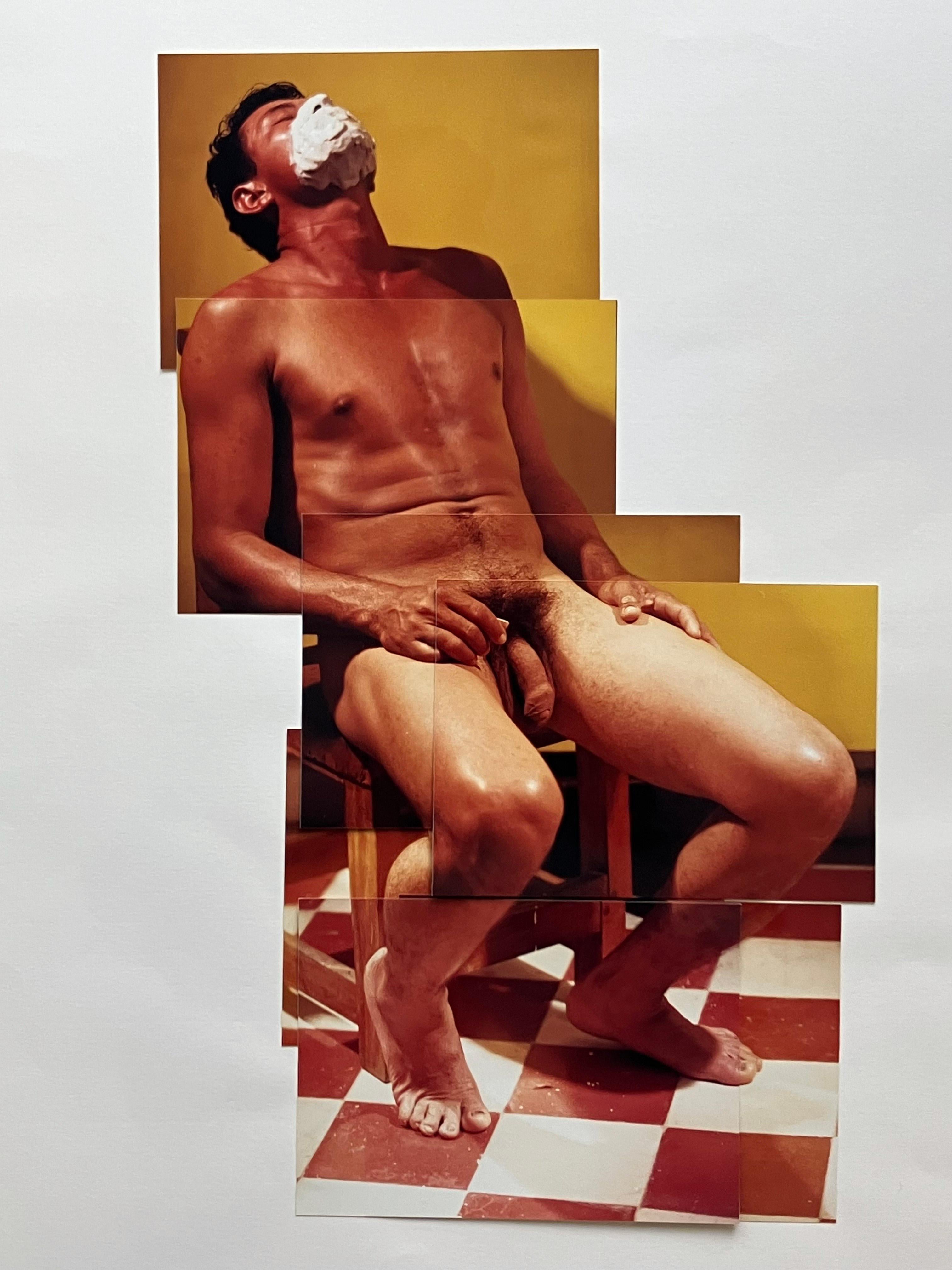 Luis Carlos de Oso. De la serie Guerreros. Collage fotográfico - Photograph Contemporáneo de Celso José Castro Daza