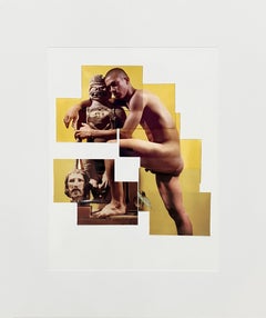 Roli. Aus der Serie Buscando Papa, Akt. Fotocollage