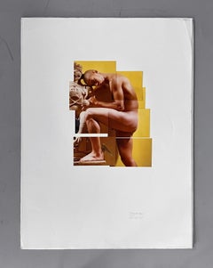 Roli. Aus der Reihe "Auf der Suche nach einem Vater". Fotomontage