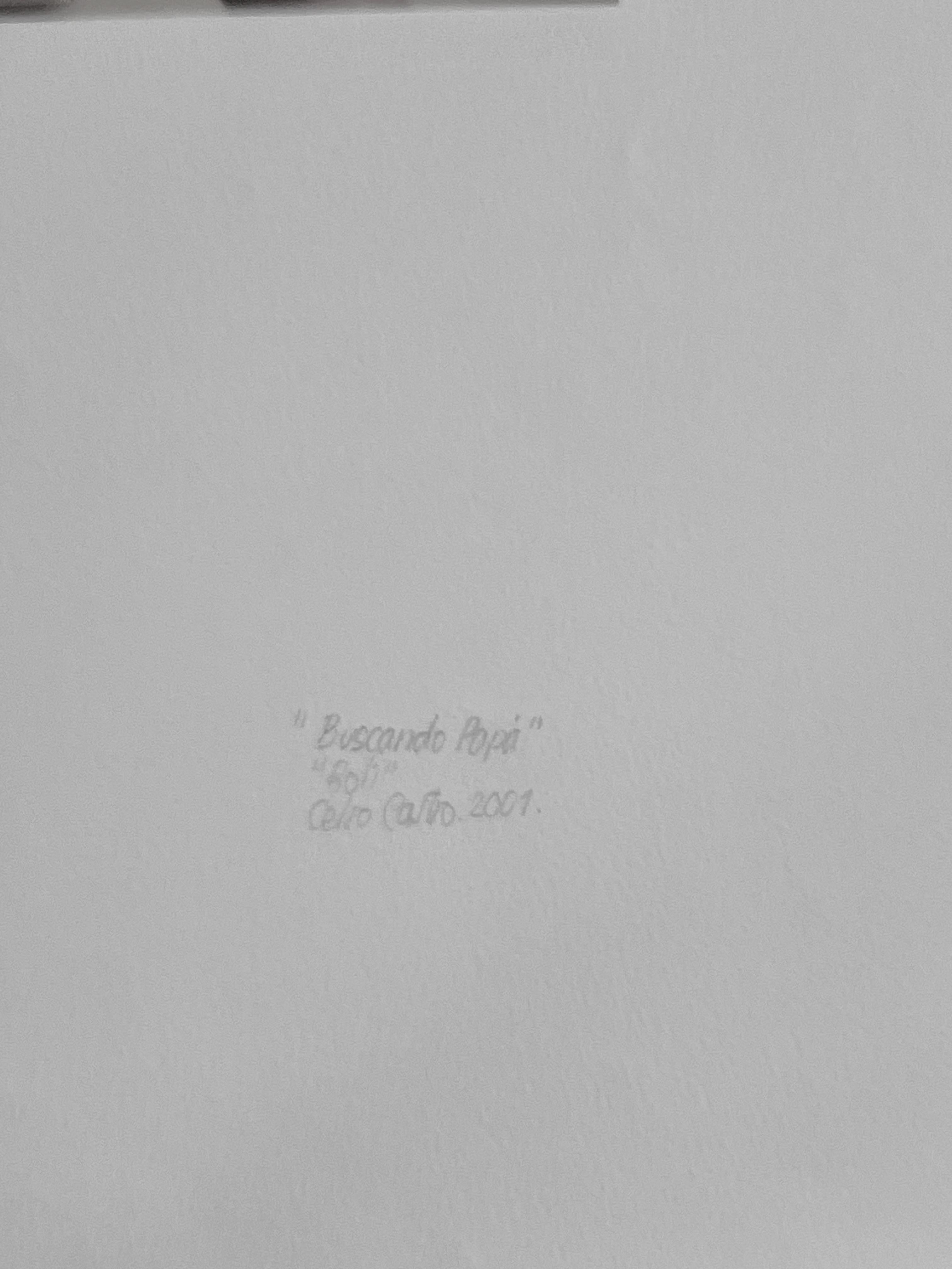 Roli. Aus der Serie Buscando Papá. Fotocollage (Zeitgenössisch), Photograph, von Celso José Castro Daza