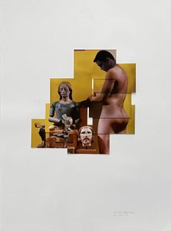 Ruben. From The series Buscando Mamá. Photo Collage