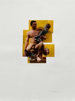Rubén. De la serie Buscando Mamá. Collage fotográfico