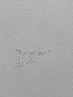 Seductor. From Searching a Mother Series. Photomontage