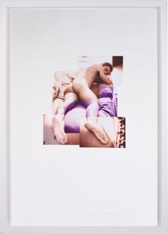 Faiber, From the Identidad series, Photo Collage Nude, Mixed media