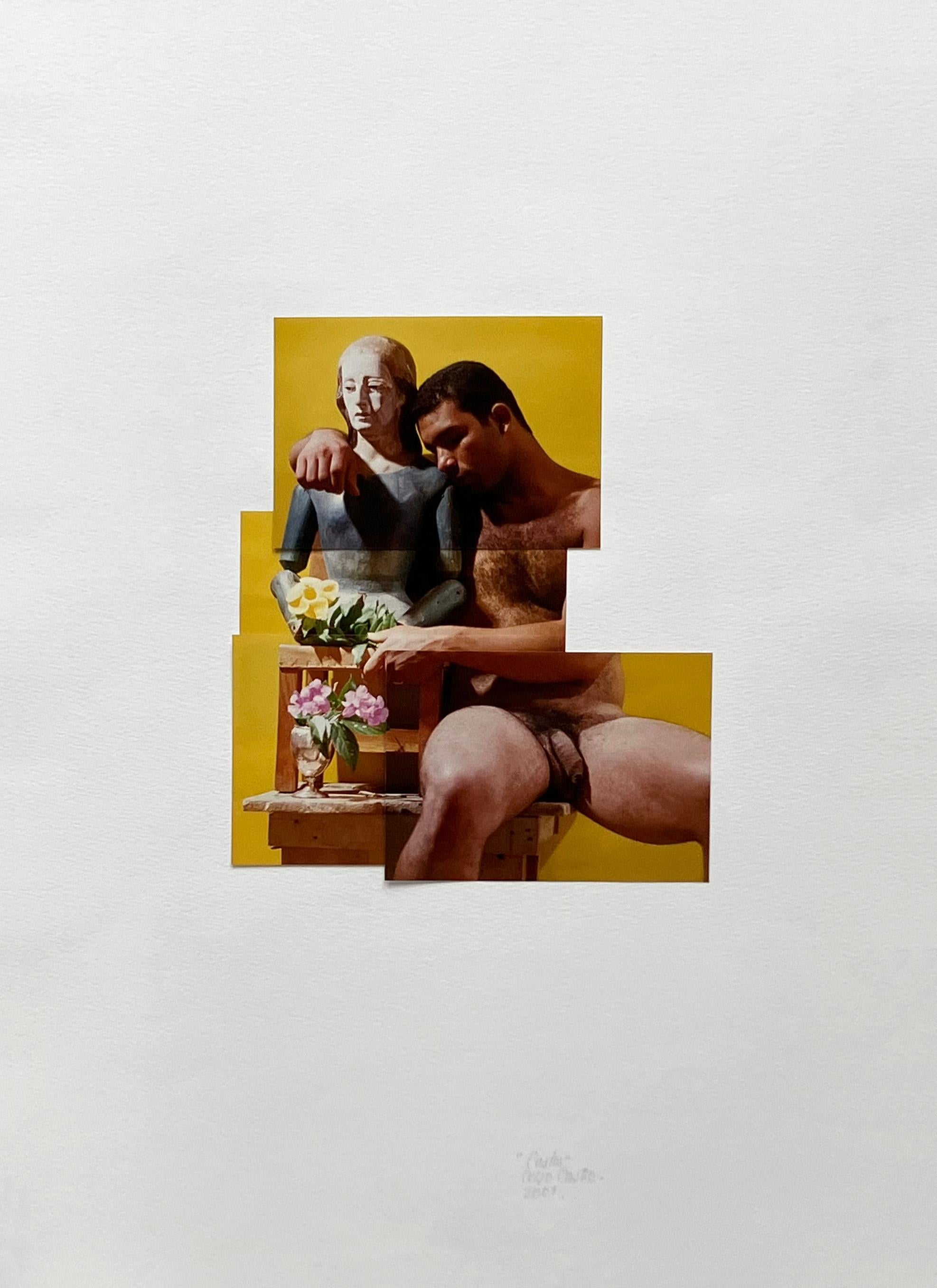 Triptychon Edipo 2, Carlos und Delirio. Von der Suche nach einer Mutter. Fotomontage – Photograph von Celso José Castro Daza