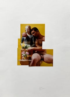 Trittico Edipo 2, Carlos e Delirio. Dalla ricerca di una madre. Fotomontaggio