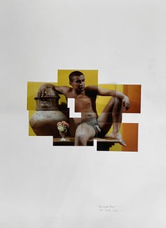 Untitled 2 and 3 Diptych. From Searching a Father Series. Photomontage