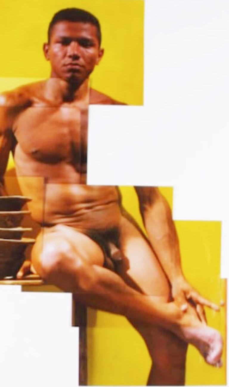 Sans titre, 2001 de la série Buscando Mama, Photo Collage Nude. Médias mixtes - Contemporain Photograph par Celso José Castro Daza