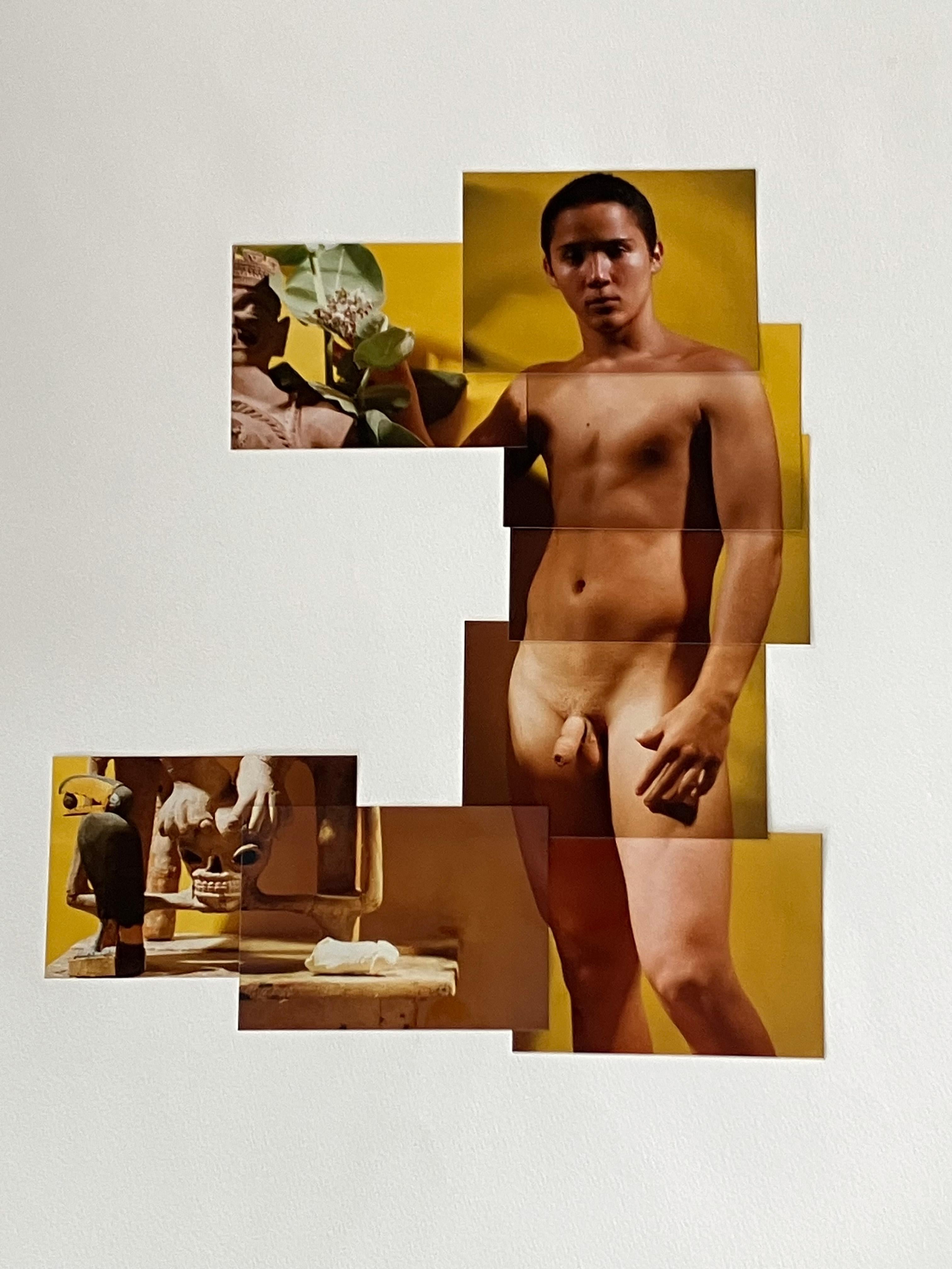 Untitled 4. From The series Buscando Papá. Photo Collage - Contemporary Photograph by Celso José Castro Daza