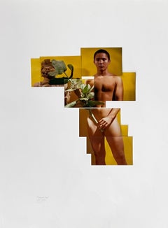 Untitled Diptych. From The series Buscando Papá. Photomontage