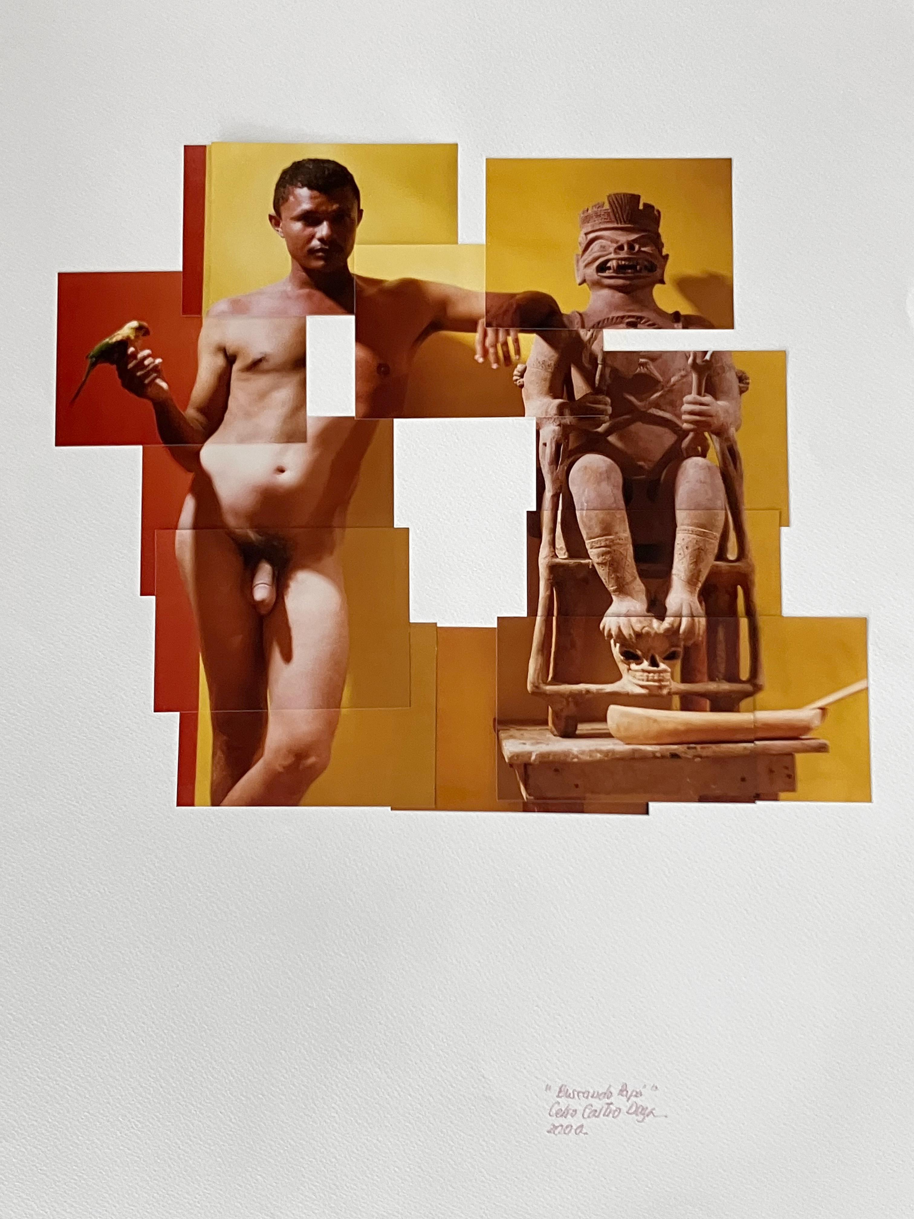 Sin título. De la serie Buscando Papá. Collage fotográfico - Photograph Contemporáneo de Celso José Castro Daza