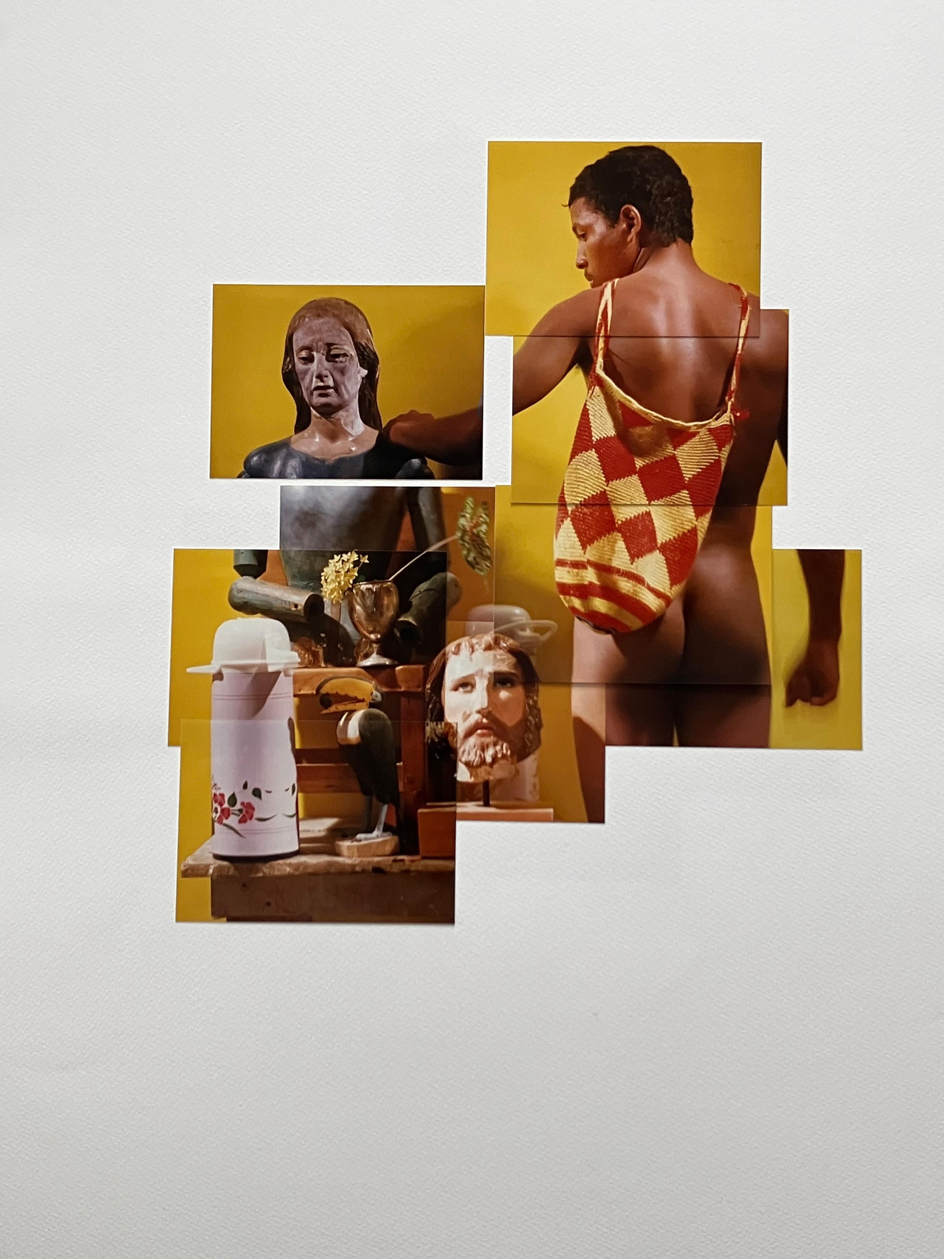 Sans titre II. Tiré de la série Buscando Mamá. Collage de photos - Photograph de Celso José Castro Daza