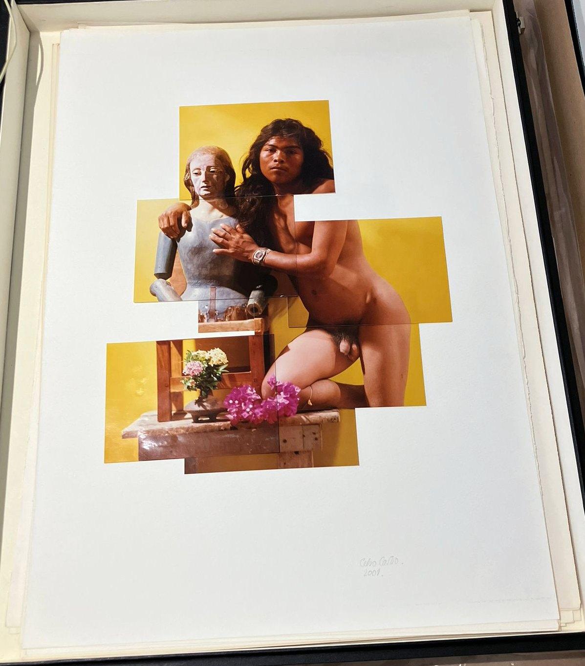 Untitled IX. From The series Buscando Mamá. Photo Collage - Photograph by Celso José Castro Daza