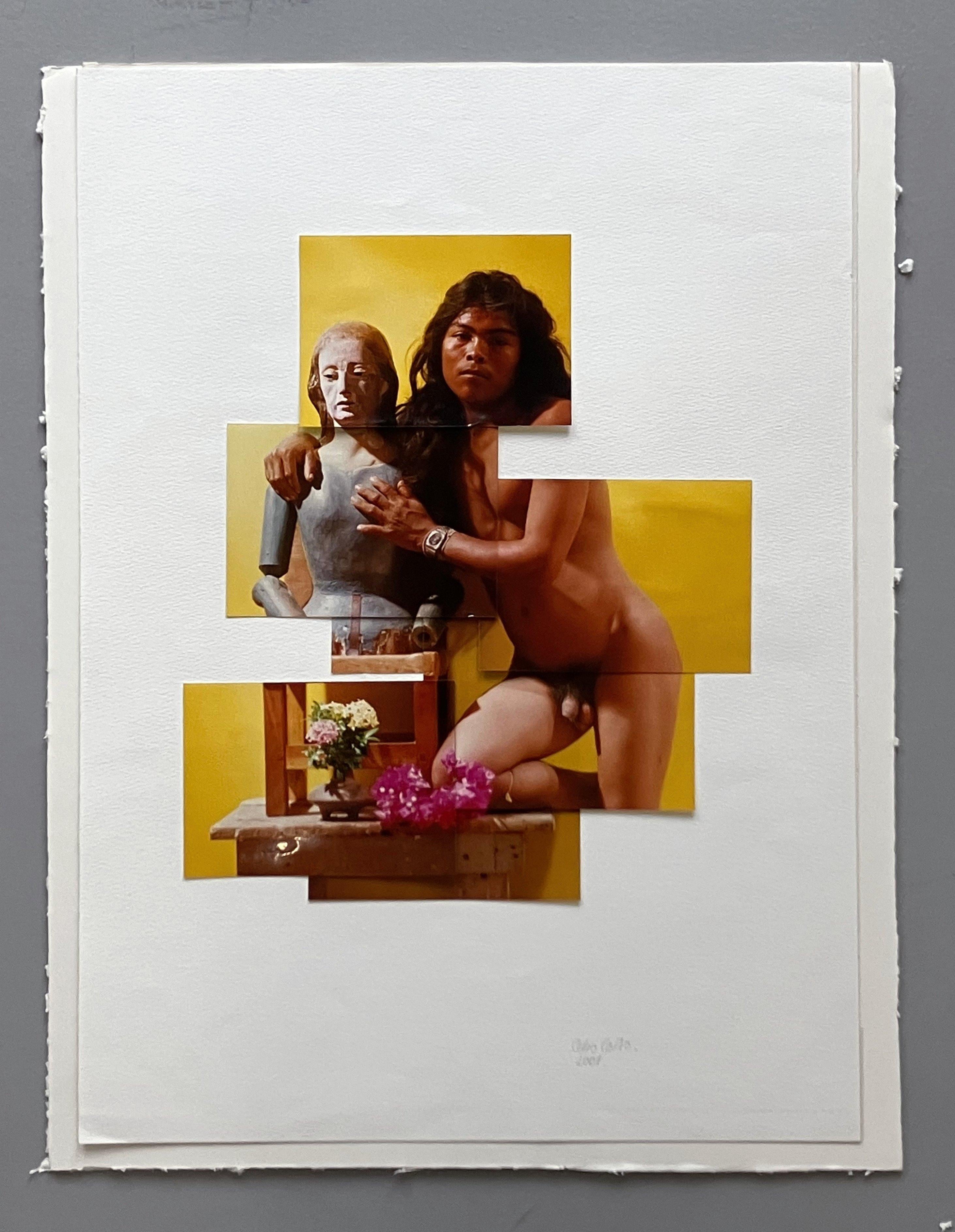Untitled IX. From The series Buscando Mamá. Photo Collage - Contemporary Photograph by Celso José Castro Daza