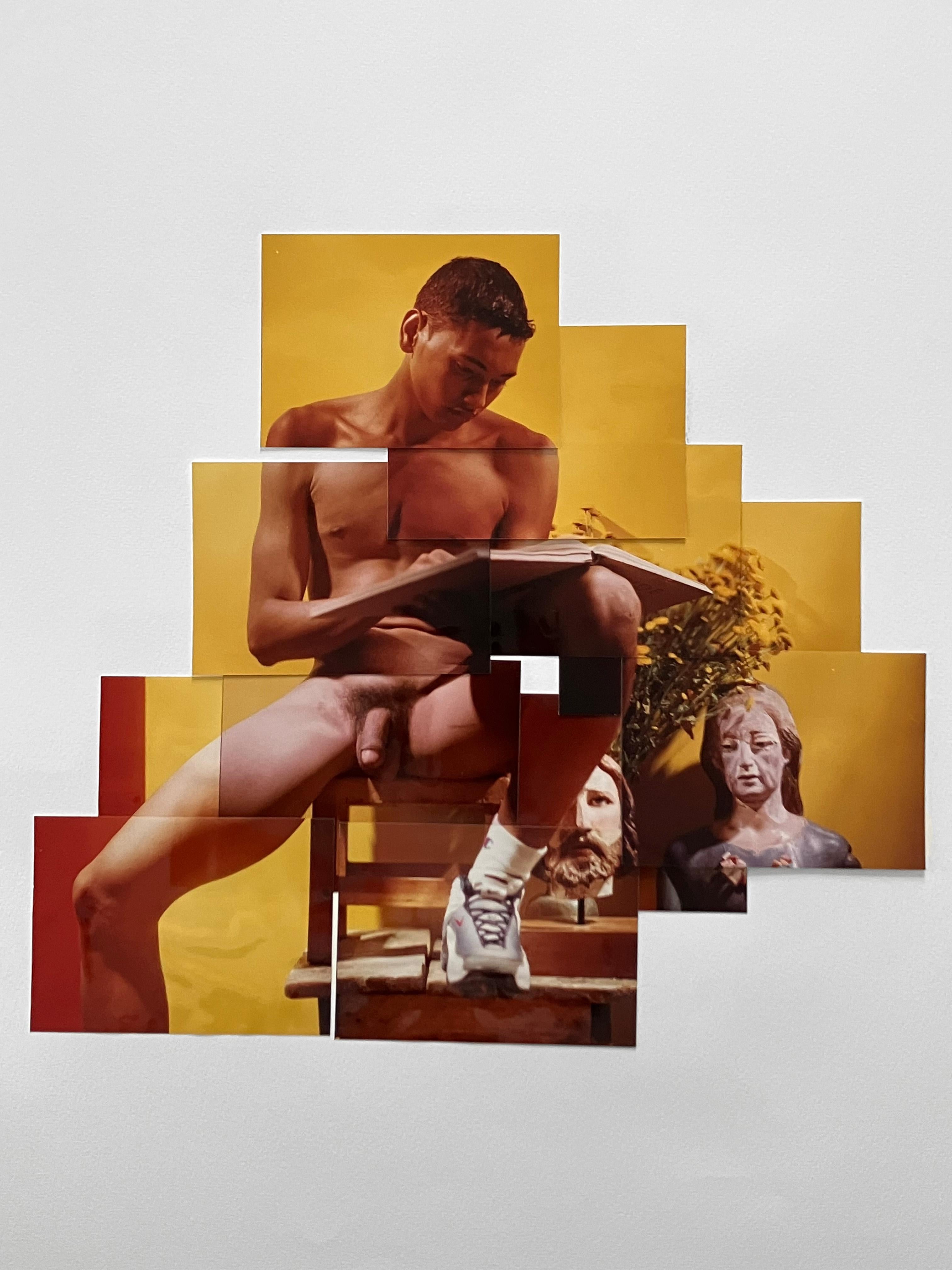Untitled VI. From The series Buscando Mamá. Photo Collage - Photograph by Celso José Castro Daza