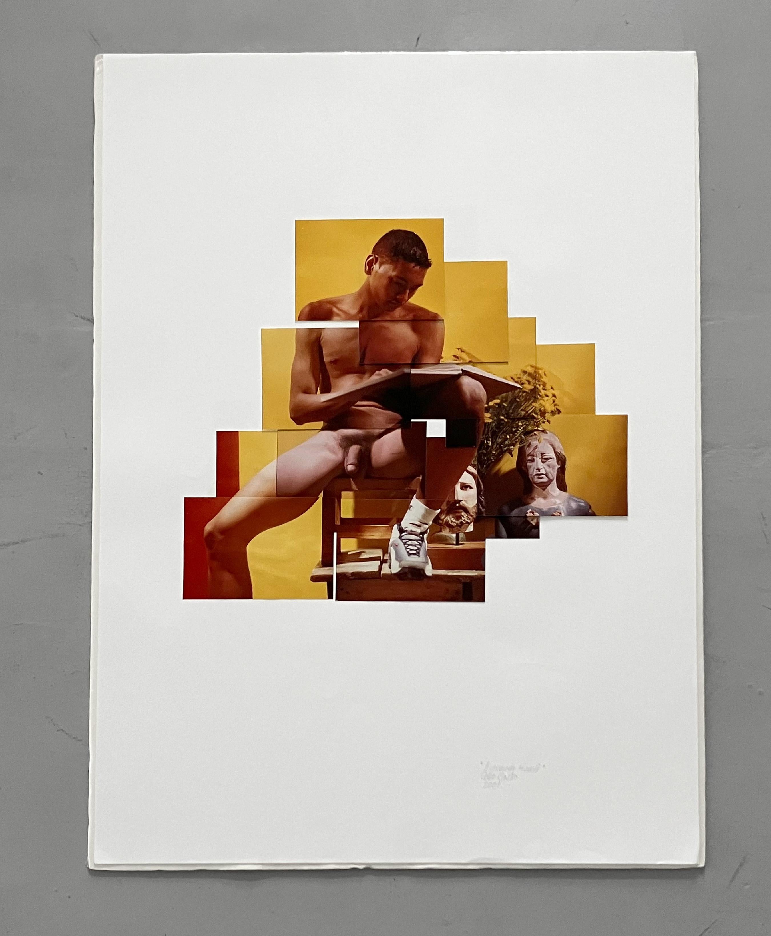 Untitled VI. From The series Buscando Mamá. Photo Collage - Contemporary Photograph by Celso José Castro Daza