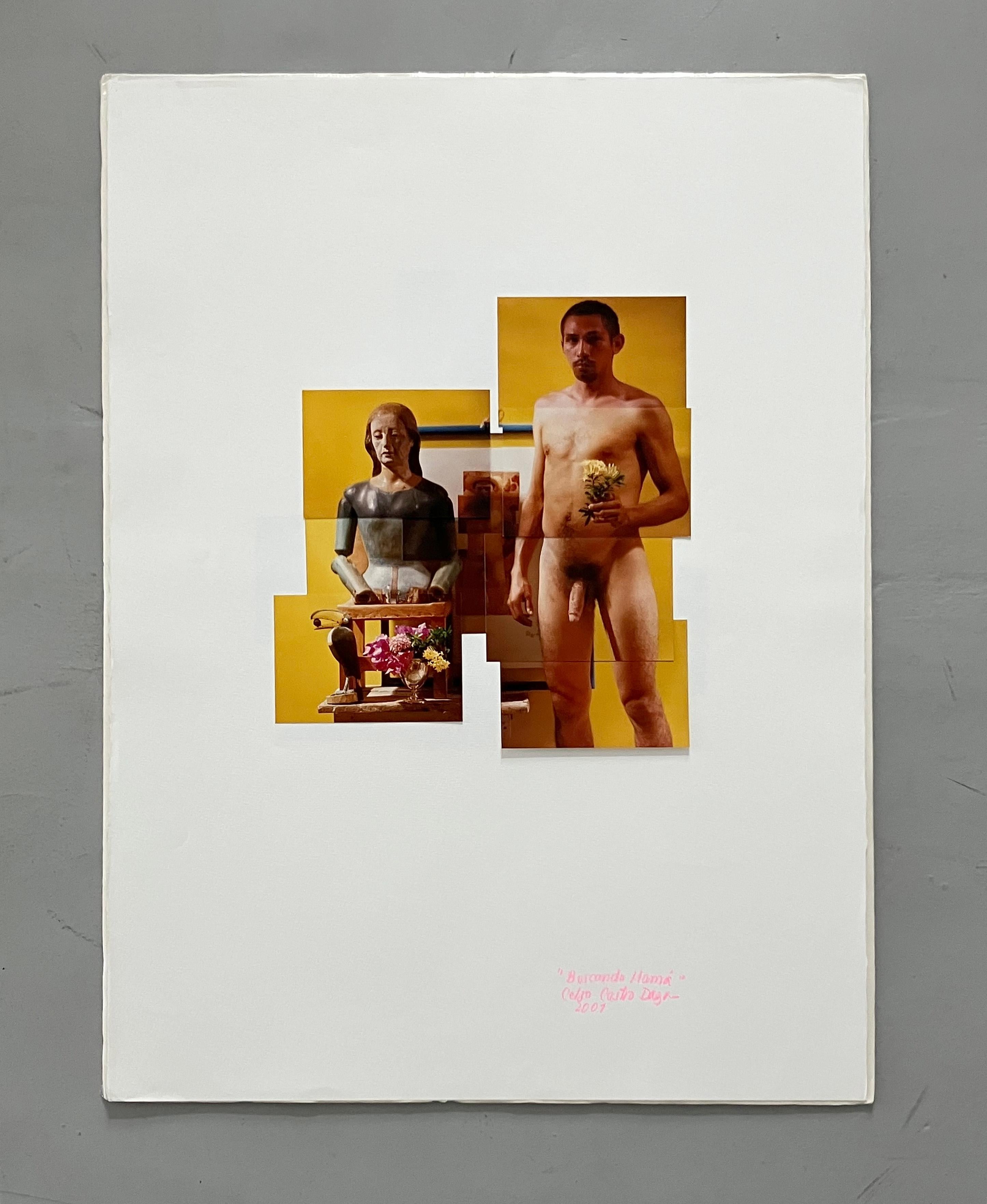 Untitled VII. From The series Buscando Mamá. Photo Collage - Photograph by Celso José Castro Daza