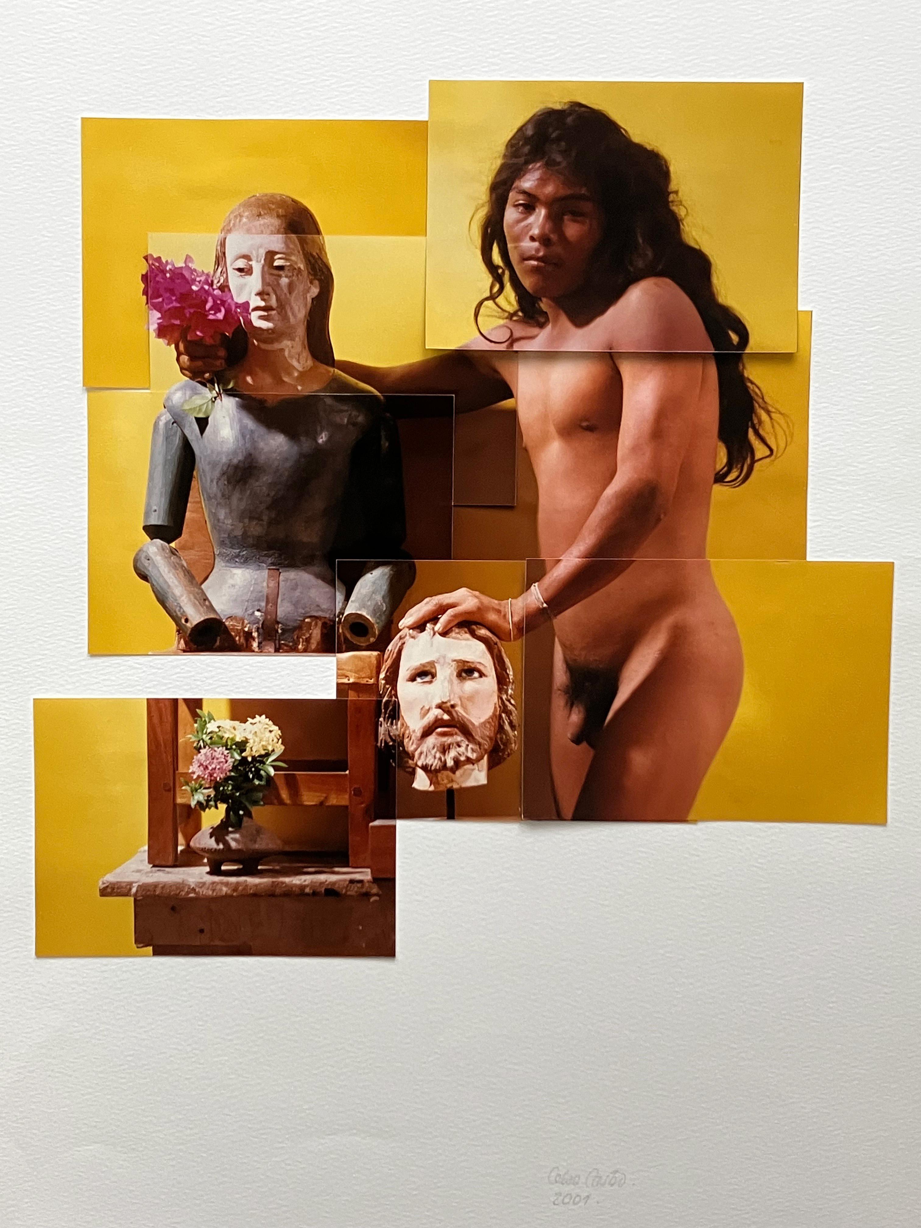 Sin título X. De la serie Buscando Mamá. Collage fotográfico - Photograph Contemporáneo de Celso José Castro Daza