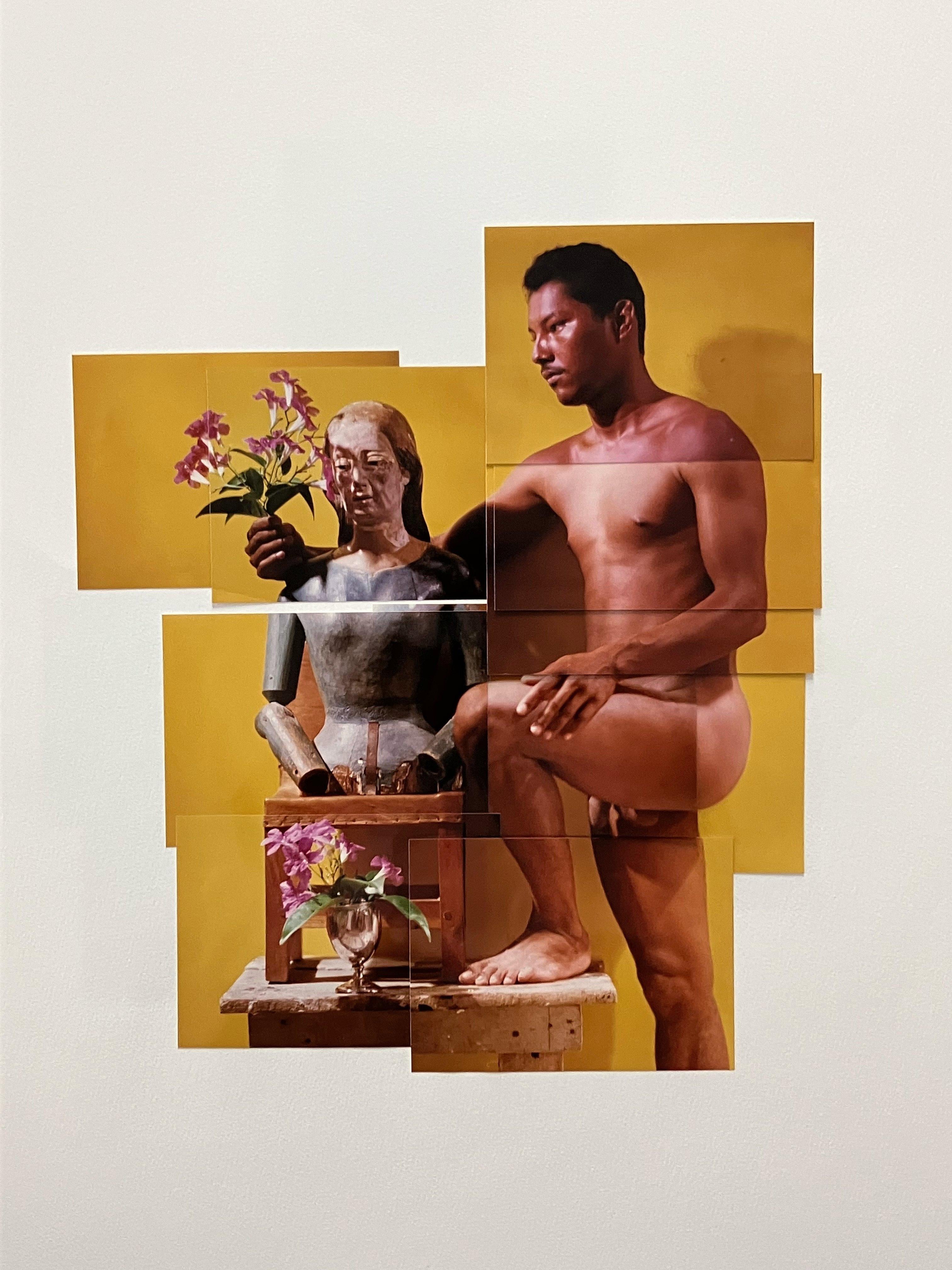 Vendedor de Peto. From The series Buscando Mamá. Photo Collage - Photograph by Celso José Castro Daza