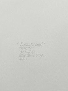 Kriegerin. El Paisa. Aus der Serie Buscando Mamá. Fotomontage