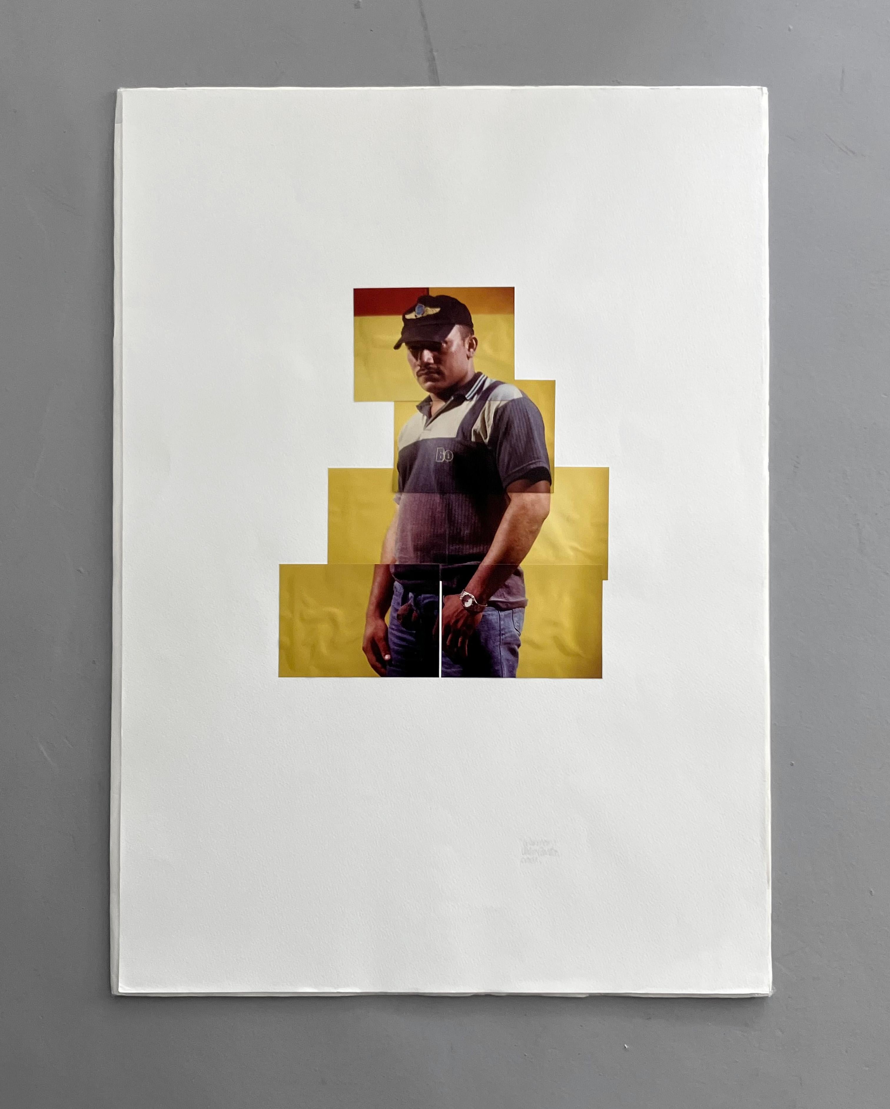Kriegerin. Aus der Serie Guerreros. Fotomontage (Zeitgenössisch), Photograph, von Celso José Castro Daza