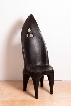 Celtic Chair Trône by Paul Covaci, hand carved 2025