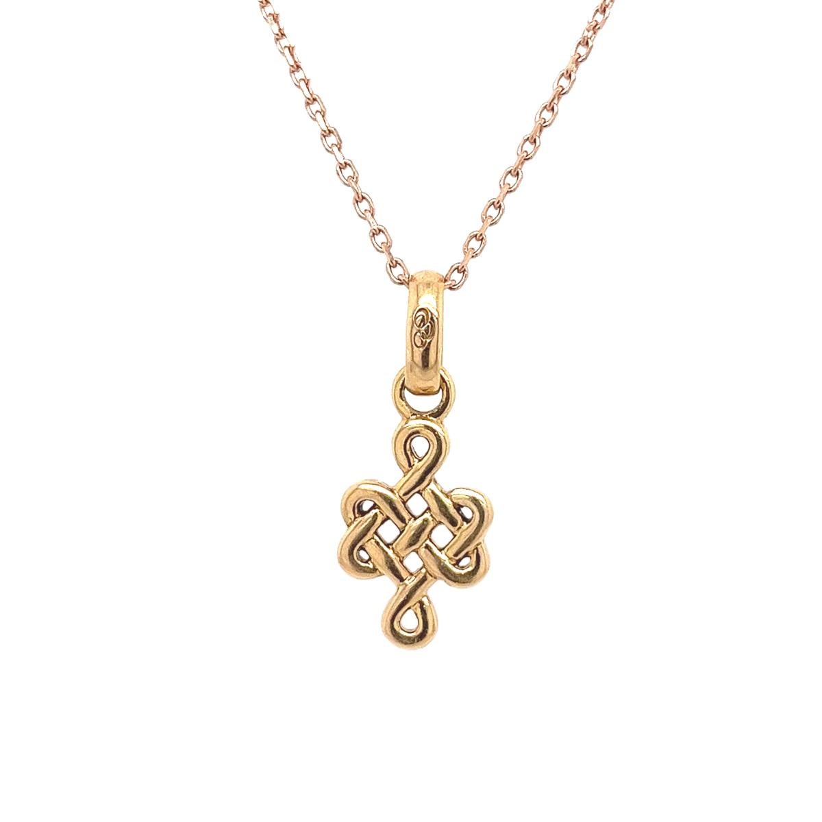 This beautiful Diamond cross pendant is set in 18ct Yellow Gold attached to 17
