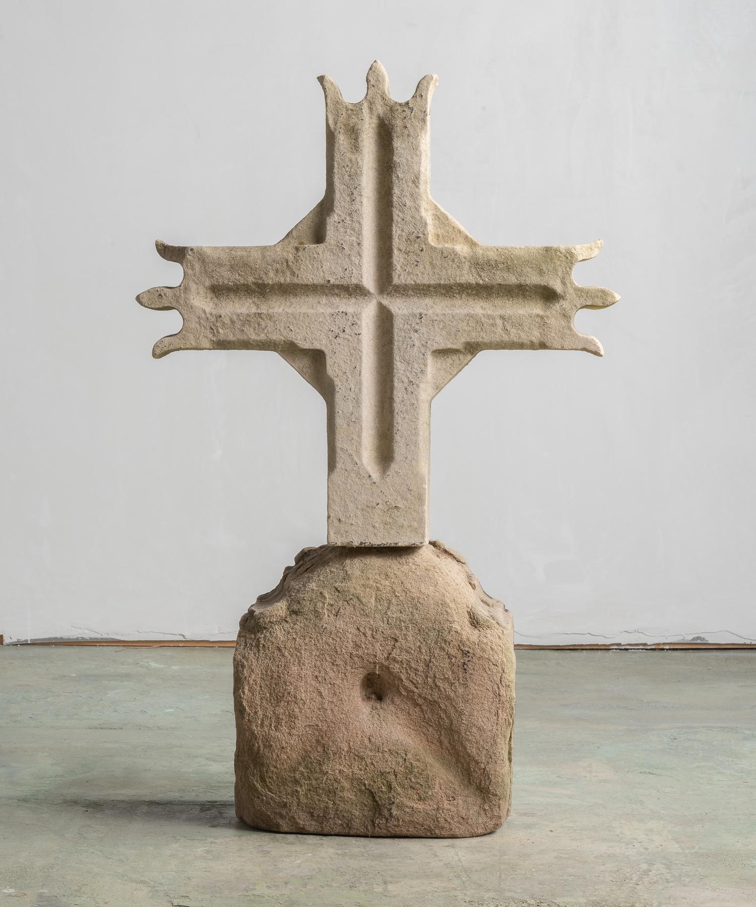 Late 18th Century Celtic Limestone Cross, circa 1780