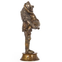 “Celuy Qui Fut Pris”, a Rare Art Nouveau Bronze Sculpture by André Clemencin