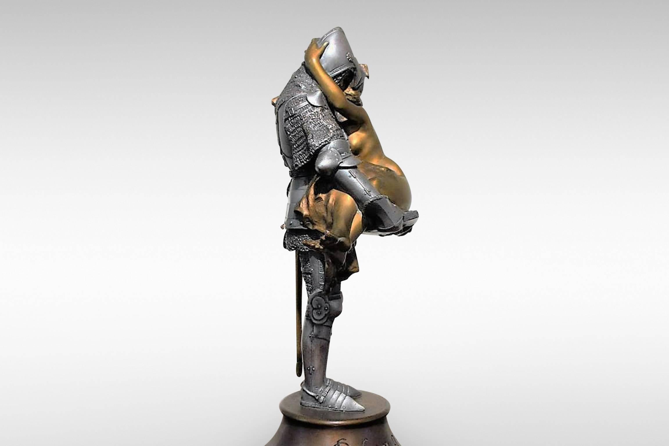 Bronze 'Celuy Qui Fut Pris' ('He Who Was Taken') by Francois Clemencin For Sale