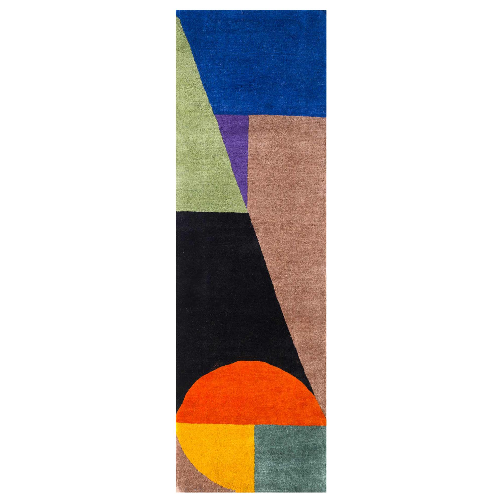 Tappeto di lana CEM3 di Chung Eun Mo per Post Design Collection/Memphis