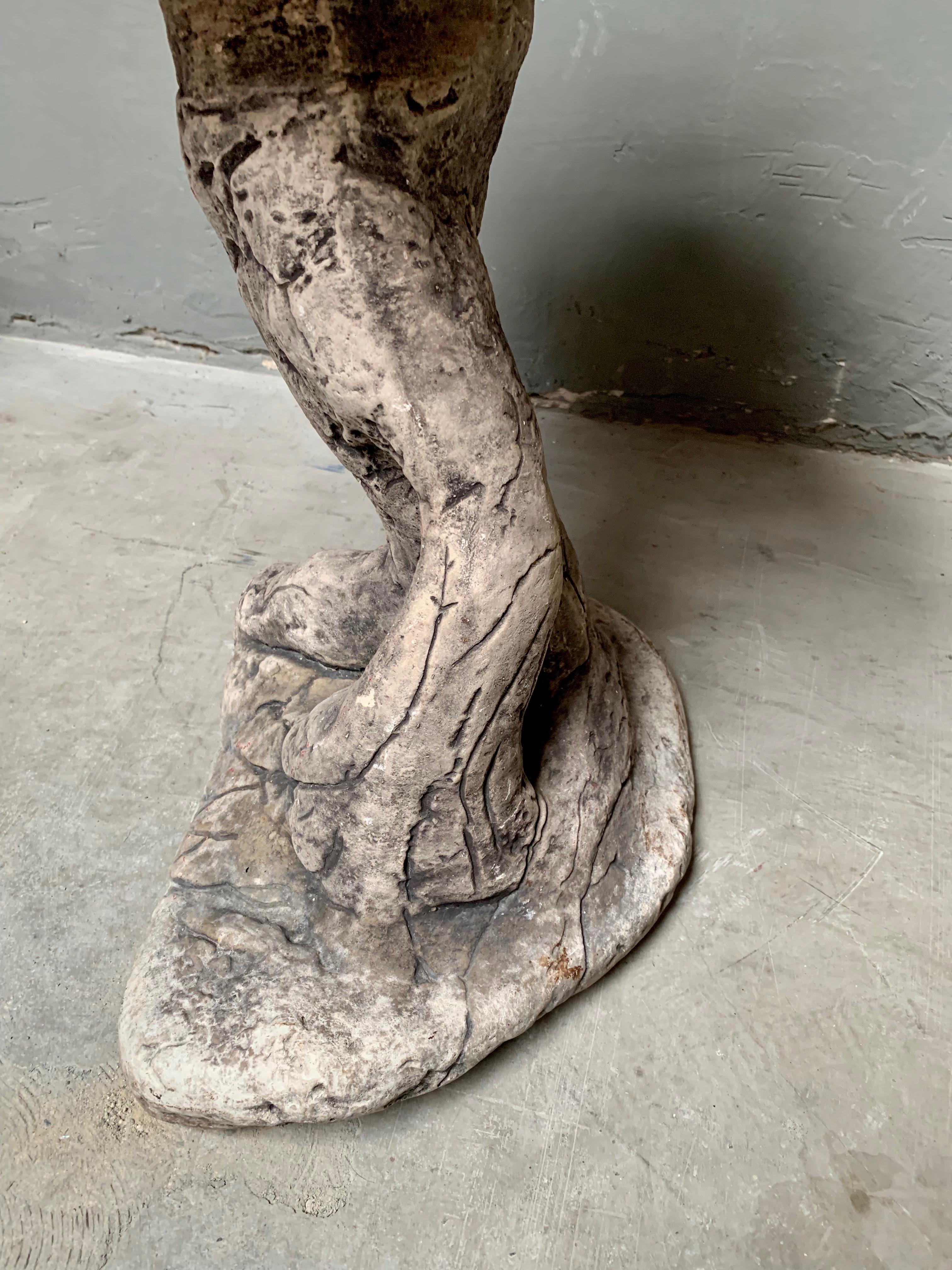 Cement Bird Bath 5