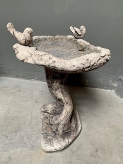 Cement Bird Bath